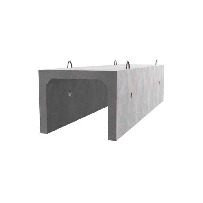 Железобетонный лоток ЛК 300.90.45-9